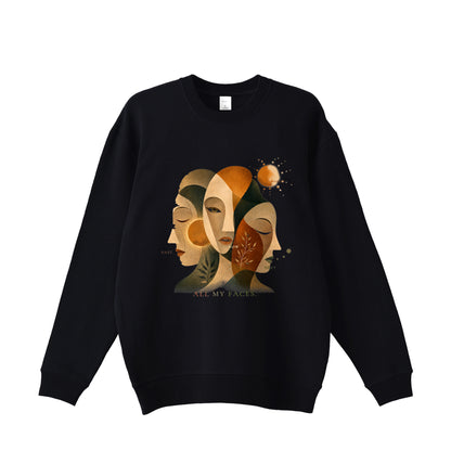 MURAYAN ALL MY FACES Sweatshirt black image