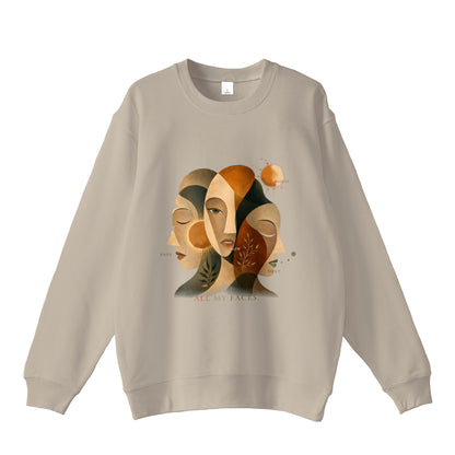 MURAYAN ALL MY FACES Sweatshirt sand-beige image