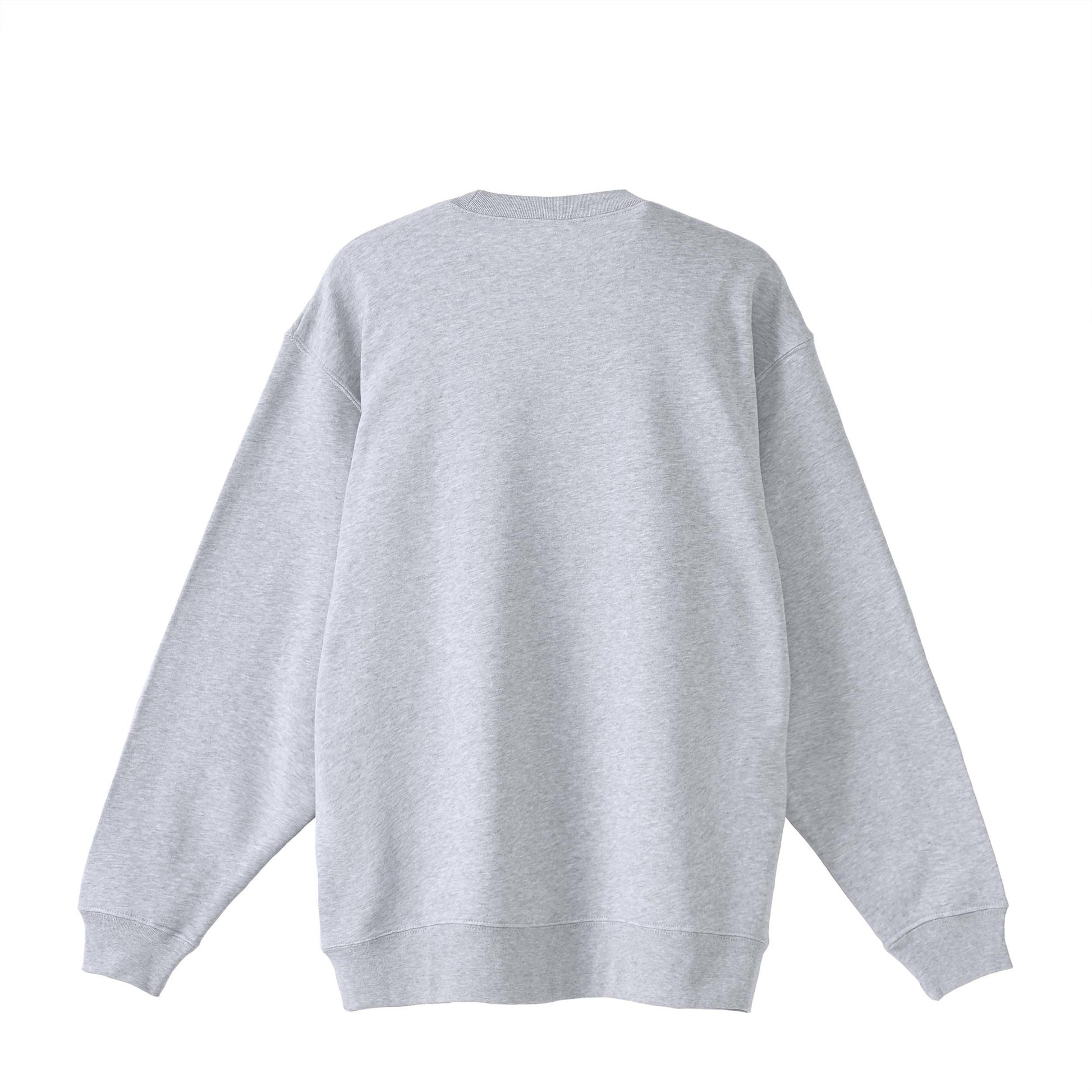 HINACALM Affirmation Embroidered Sweatshirt gray image