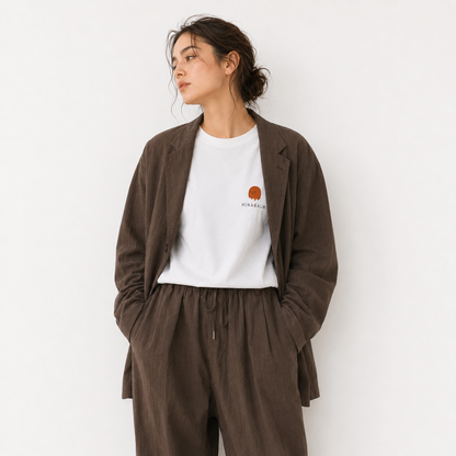 HINACALM Symbol Logo Long Sleeve Tee