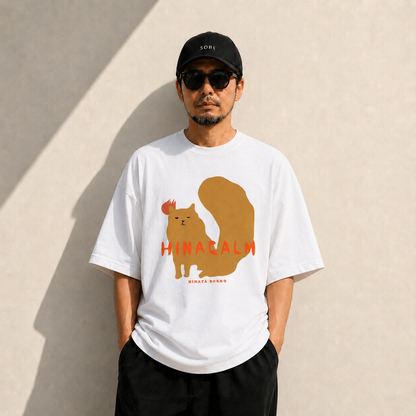 HINACALM Calm Cats Graphic Tee