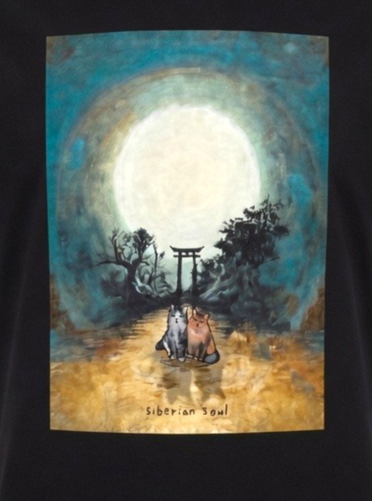 Custom Siberian Soul Tee – Calm Cats