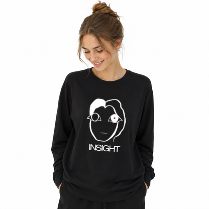 CALM HUMAN 004 - INSIGHT Long Sleeve Tee