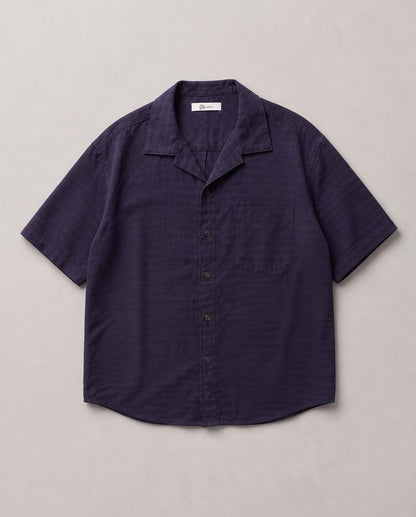 moto-SE WOOL OVERSIZED SHORT SLEEVE SHIRT