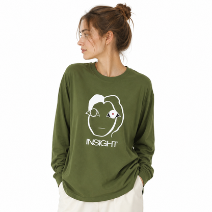 CALM HUMAN 004 - INSIGHT Long Sleeve Tee