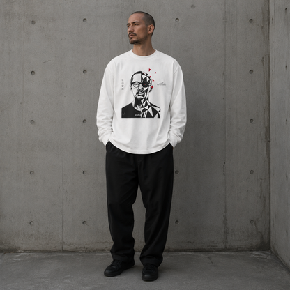 CALM HUMAN 004 – INSIGHT Heavyweight Long Sleeve Tee
