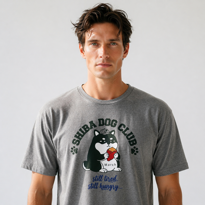 Custom Shiba Dog Club Tee - CALM SHIBA