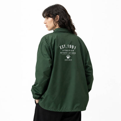 Custom Birthday Coach Jacket – Personalized Birth Year & Message Jacket