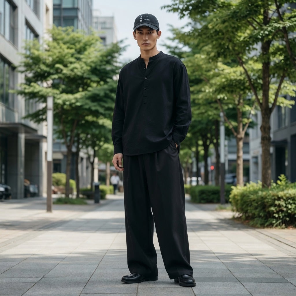SHIZUKA Denim Cap - CALM HUMAN