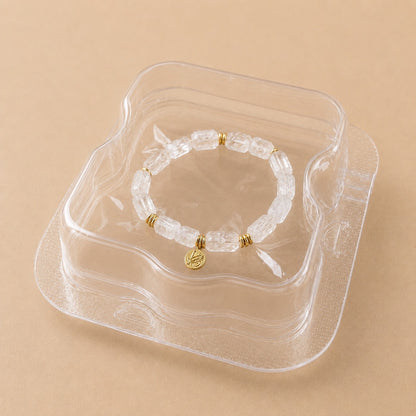 Hermetia × amp japan White Labradorite Bracelet Produced by ANKH