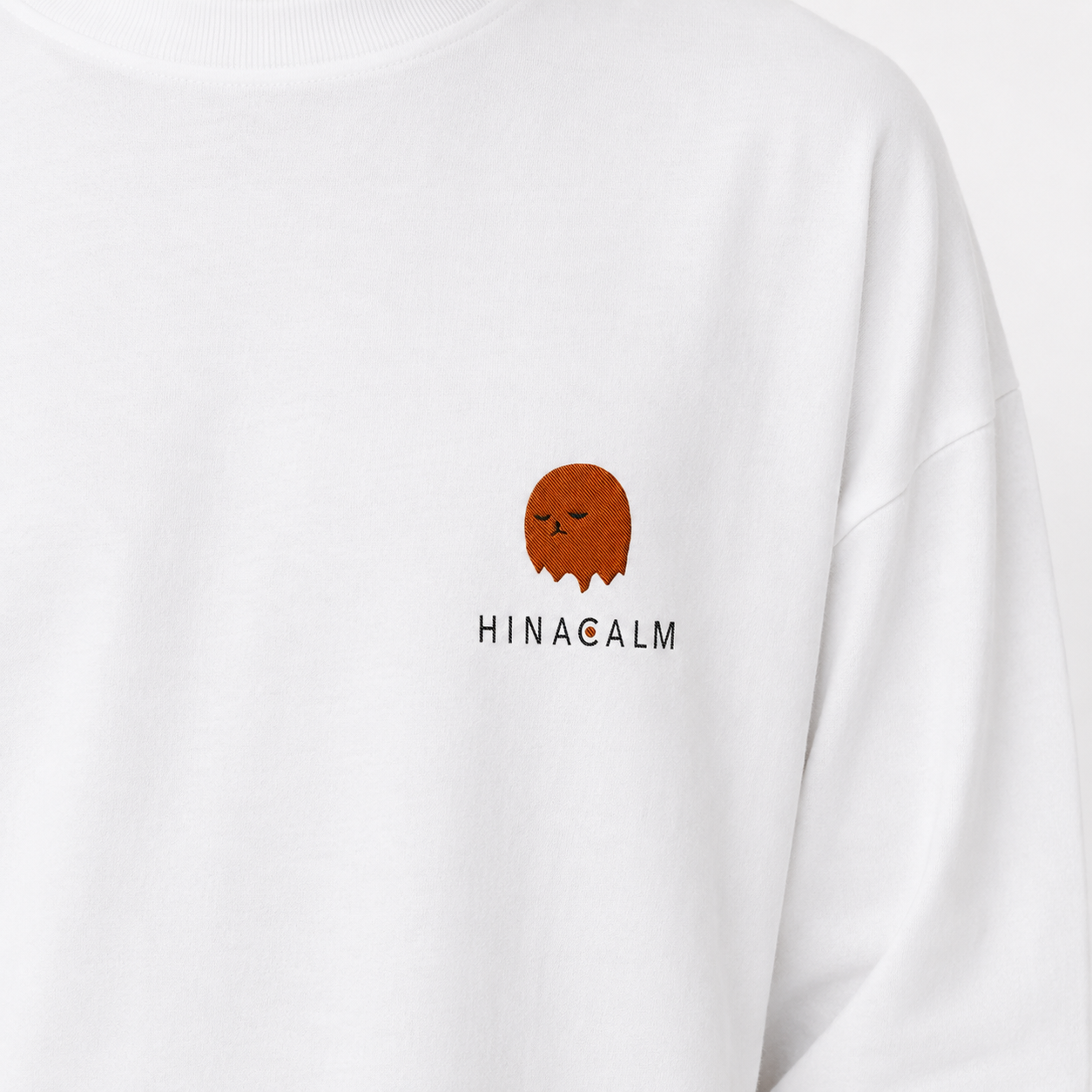 HINACALM Symbol Logo Long Sleeve Tee