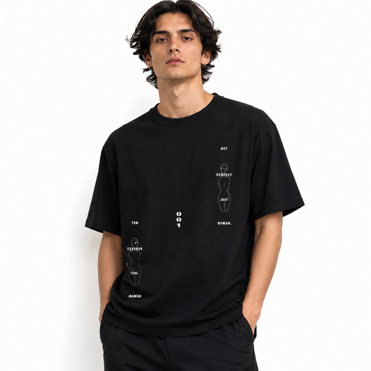 CALM HUMAN 001 – FRAGMENT TEE