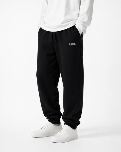 ORO Minimal Embroidered Sweatpants