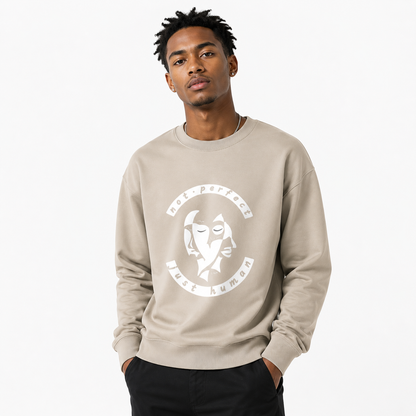 FACE Sweatshirt-CALM HUMAN