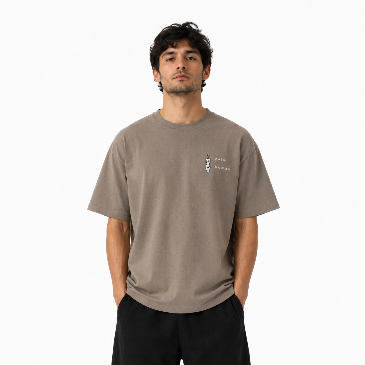 INKO Graphic Tee - CALM HUMAN