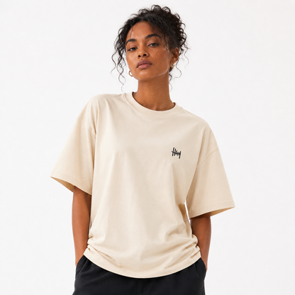 HINATA Logo Unisex Oversized Tee