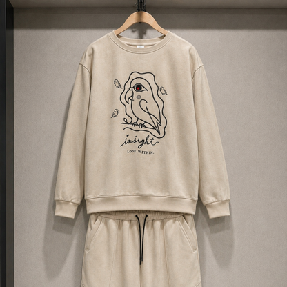 CALM BUDGIE 004 - INSIGHT Faux Suede Set
