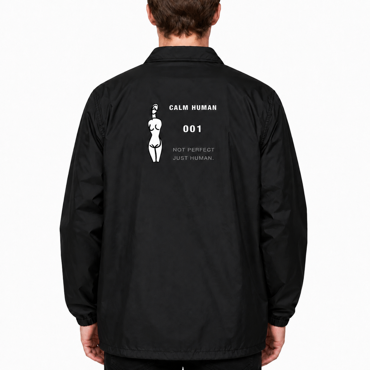 CALM HUMAN 001 – FRAGMENT Coach Jacket