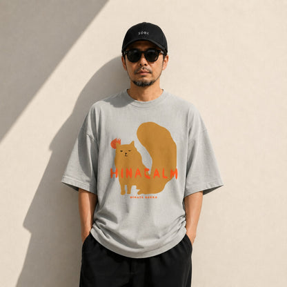 HINACALM Calm Cats Graphic Tee