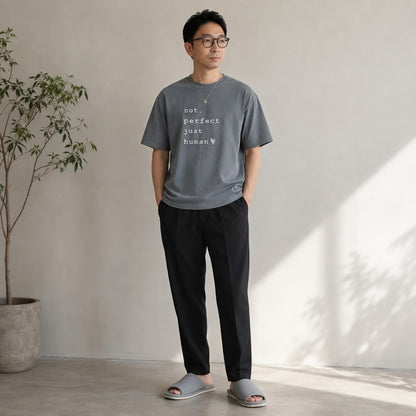 CALM HUMAN “not perfect” Tee