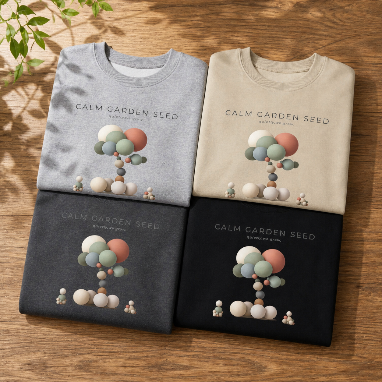 Custom SEED – Calm Garden Sweatshirt