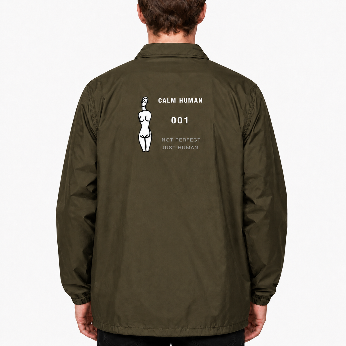 CALM HUMAN 001 – FRAGMENT Coach Jacket