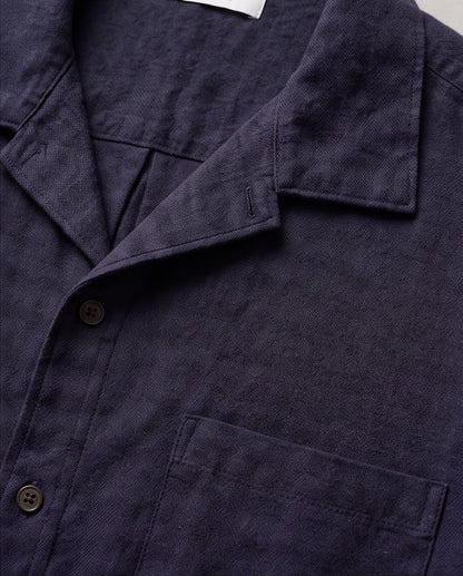 moto-SE WOOL OVERSIZED SHORT SLEEVE SHIRT