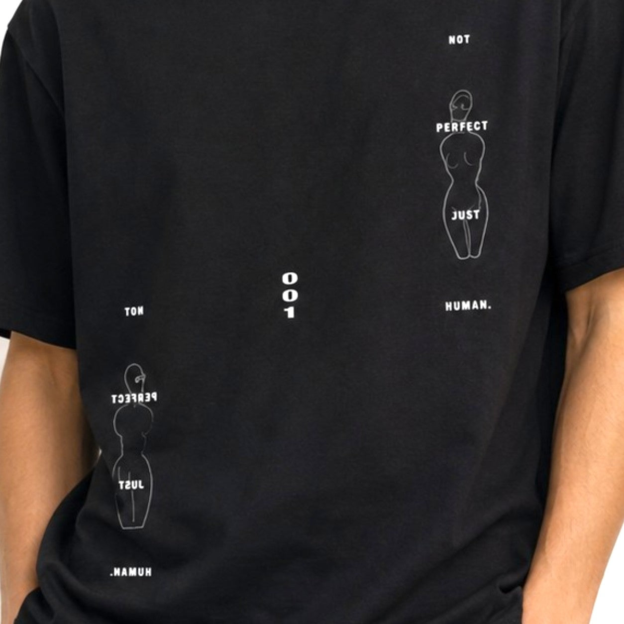 CALM HUMAN 001 – FRAGMENT TEE
