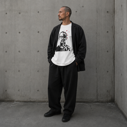 CALM HUMAN 004 – INSIGHT Heavyweight Long Sleeve Tee