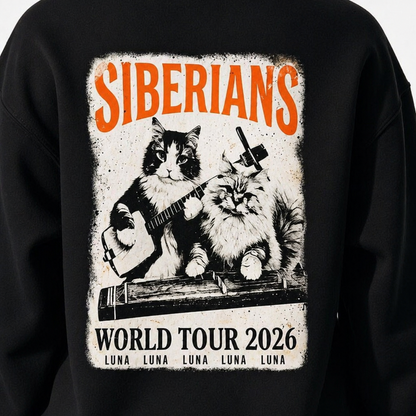 Custom Siberian World Tour Sweatshirt