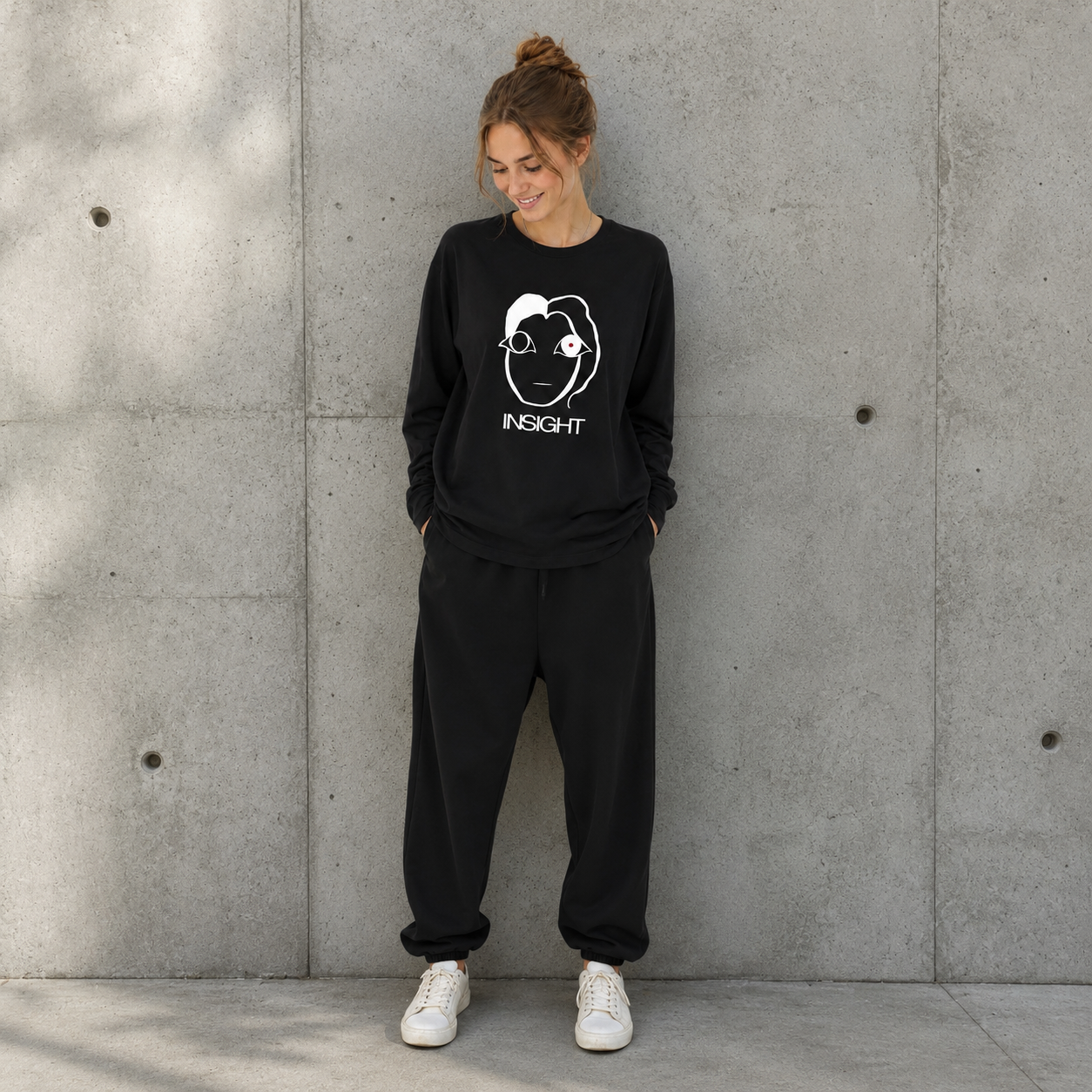 CALM HUMAN 004 - INSIGHT Long Sleeve Tee