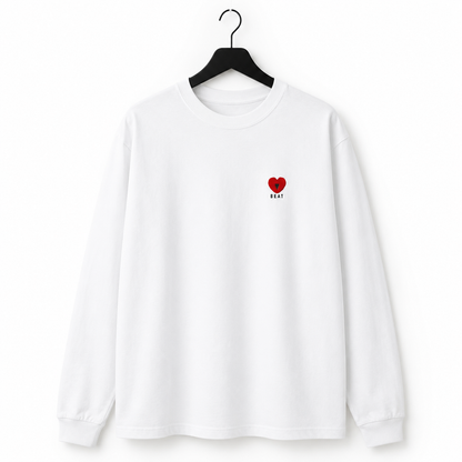SOBI BEAT Signature Heart Long Sleeve Tee