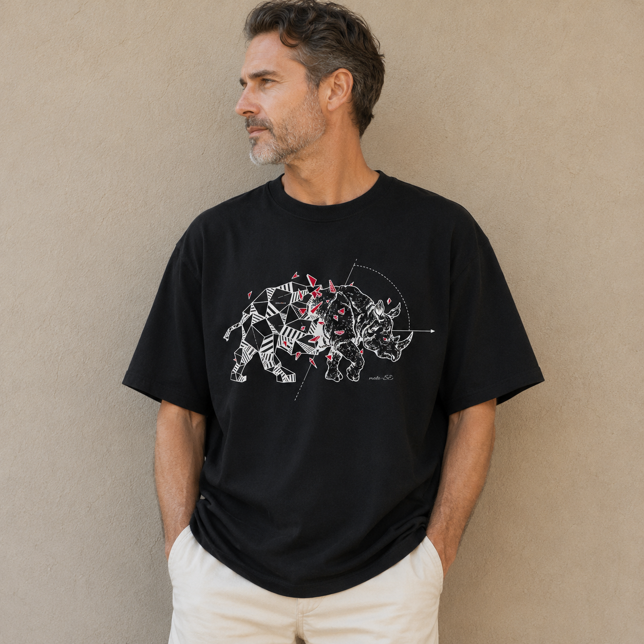 moto-SE RE:RHINO Tee