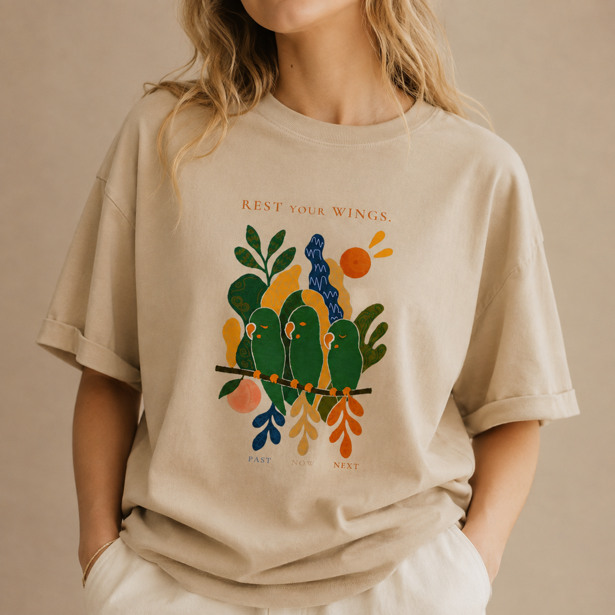 SOBI PEACH GARDEN Tee