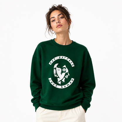FACE Sweatshirt-CALM HUMAN