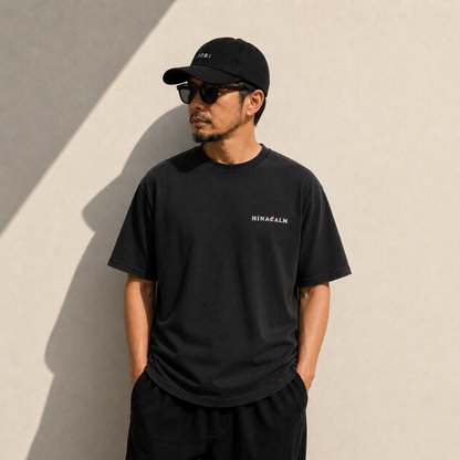HINACALM Minimal Logo Tee