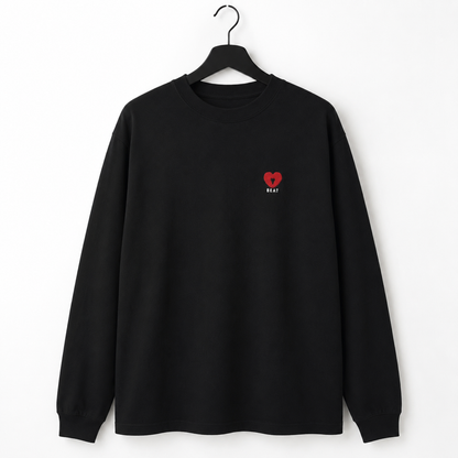 SOBI BEAT Signature Heart Long Sleeve Tee