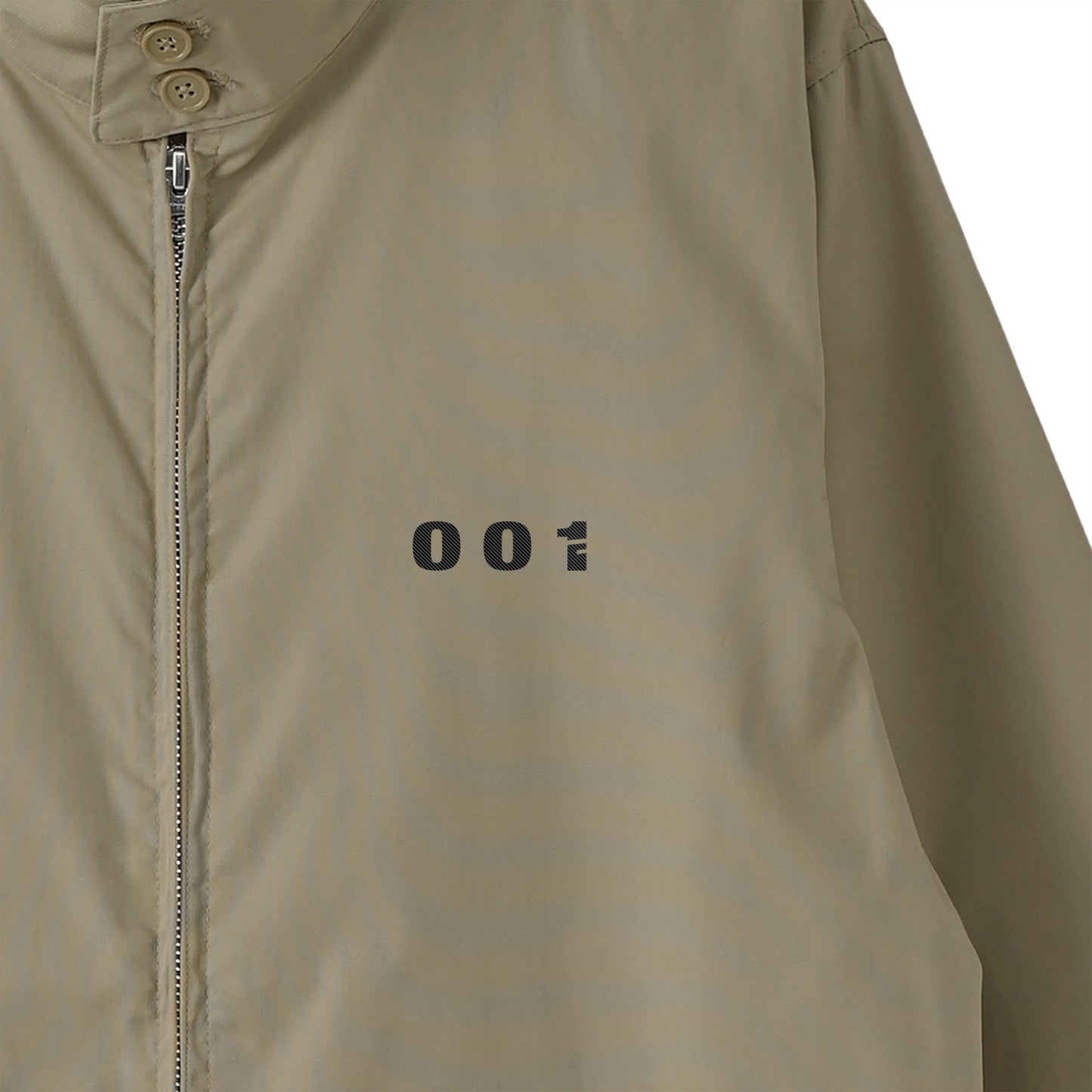 CALM HUMAN 001 – SIGNATURE HARRINGTON JACKET beige image